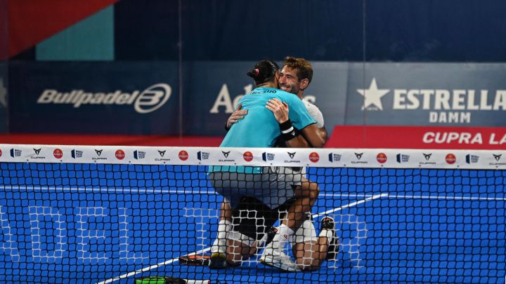 Lijó y Ruiz celebran su sorpresa.