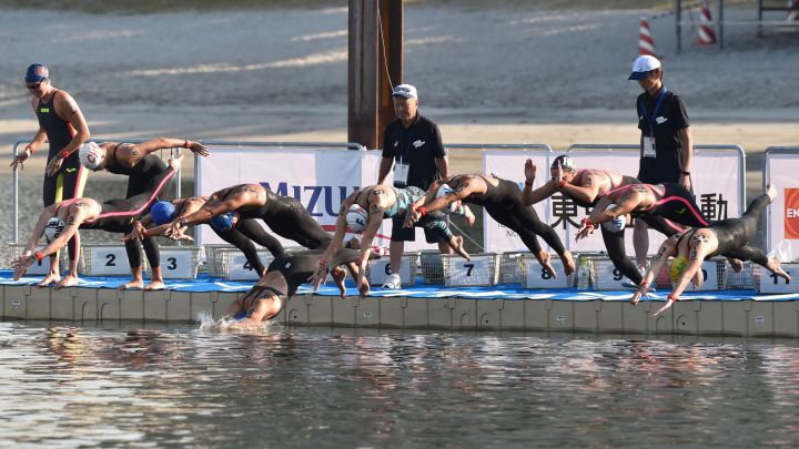 La prueba de aguas abiertas de Tokio, a las 6:30 por el calor
