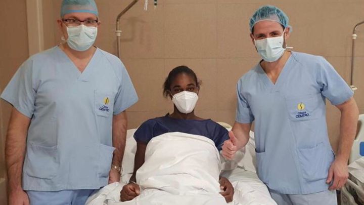Alexandrina Cabral, en la Clínica CEMTRO.