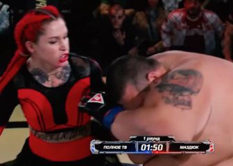 Lo más bizarro del último tiempo: ¡240 kg contra 62 y el combate no duró ni 90''!