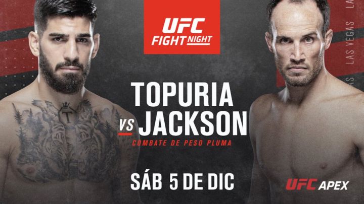 ¿Cuándo pelea Ilia Topuria Jackson en el UFC Las Vegas 16?