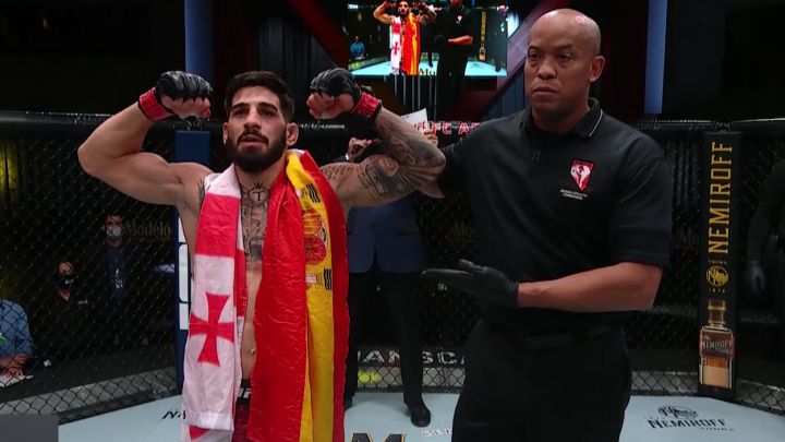 Crónica del Ilia Topuria vs Damon Jackson: UFC Las Vegas 16.