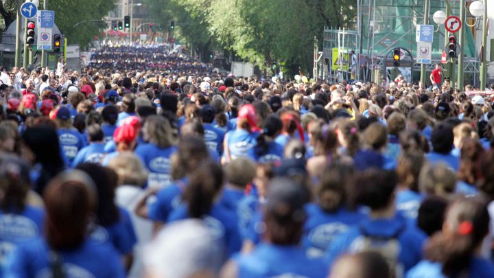 Carrera contra el cáncer.