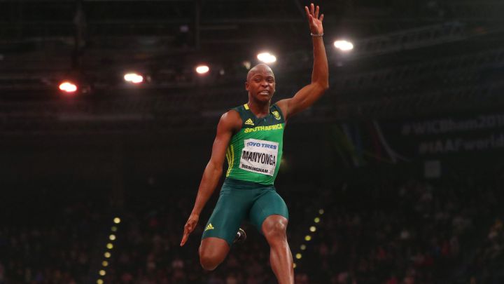 Manyonga, subcampeón olímpico de salto, suspendido por dopaje