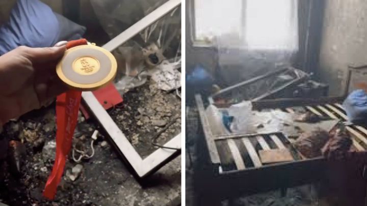 Una campeona olímpica quema su piso al perder el olfato por Covid-19