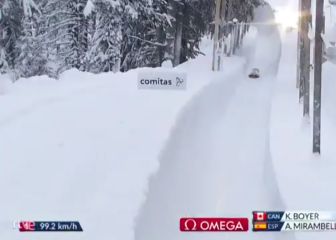El descomunal descenso de un deportista español: ¡114 km/h!