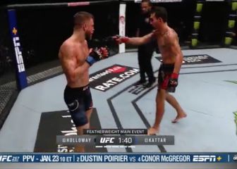 La mayor 'sobrada' de la UFC, esquiva y conversa