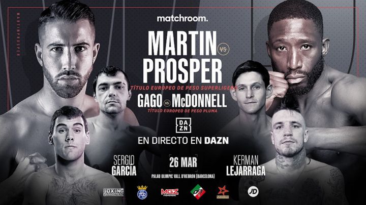 Oficial: Matchroom vuelve a España el 26 de marzo
