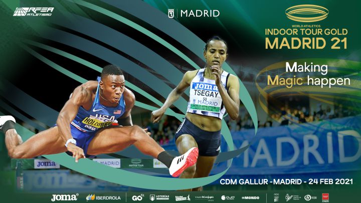 Holloway y Tsegay, al asalto de los récords de 60 vallas y 3.000