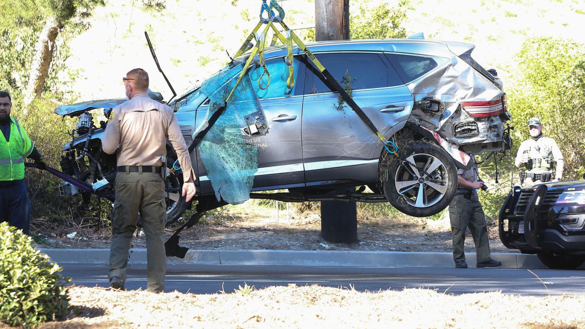 Tiger Woods hospitalizado por accidente de coche: última hora en directo de su estado
