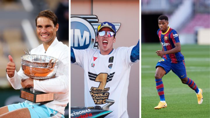 Rafa Nadal, Joan Mir y Ansu Fati, los tres deportistas españoles nominados a los Premios Laureus.