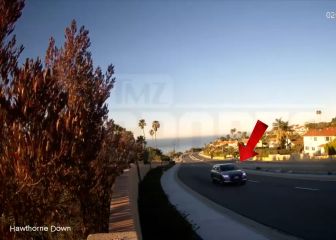 TMZ saca a la luz la última imagen del coche de Tiger: así circulaba antes del accidente