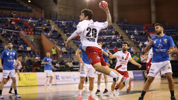 Moreira, pivote del Logroño.