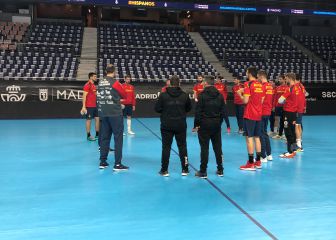 España ante Argentina en el
día grande de Raúl Entrerríos