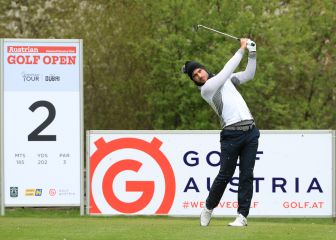 Kaymer y Cañizares son colíderes del Abierto de Austria
