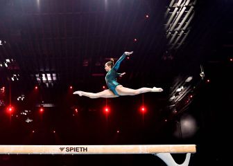 Bachynska 'vuela' en el Europeo de gimnasia artística