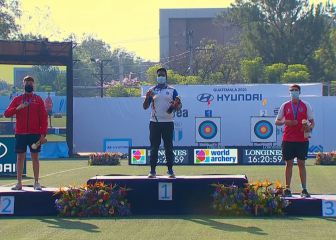 Daniel Castro, plata en arco recurvo en la Copa del Mundo