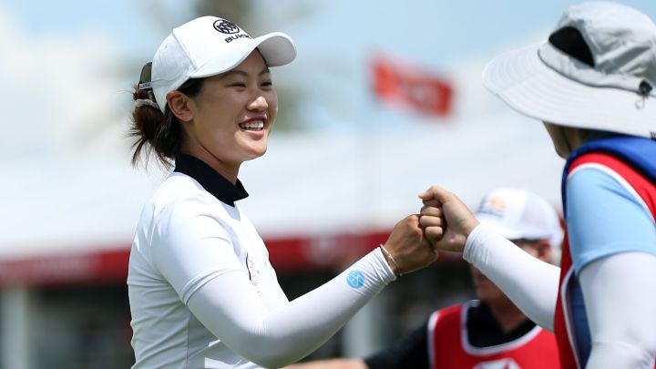 La china Lin, nueva líder en Singapur con Ciganda a siete