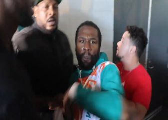Mayweather y Paul se van a los golpes tras rueda de prensa