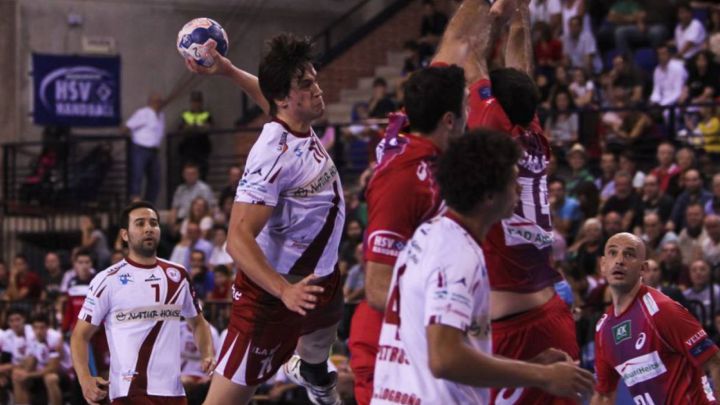 Luisfe, con la camiseta del Naturhouse.
