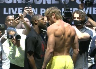 Mayweather da casi 16 kilos menos que Paul en el pesaje