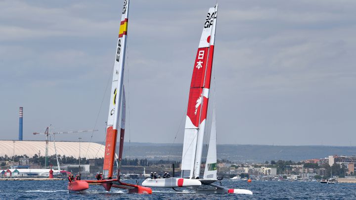 España acaba segunda en Italia y lidera el circuito de SailGP