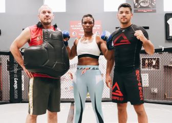 Claressa Shields, cita en la jaula