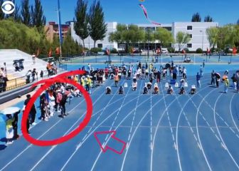 Shoot to the finish: cameraman outpaces athletes in 100m