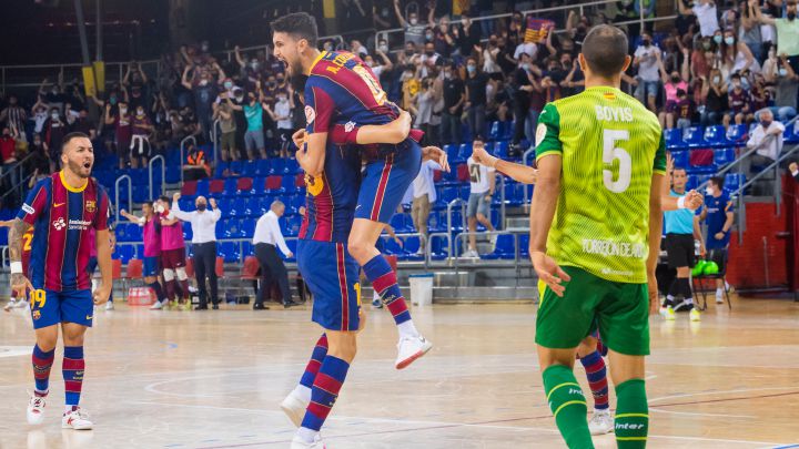 El Barça remonta la eliminatoria y deja fuera al Movistar Inter
