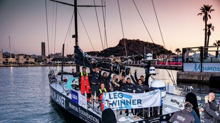 The Ocean Race llega a Alicante con empate en VO65 e IMOCA60