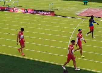 El 4x400 fuera de Tokio