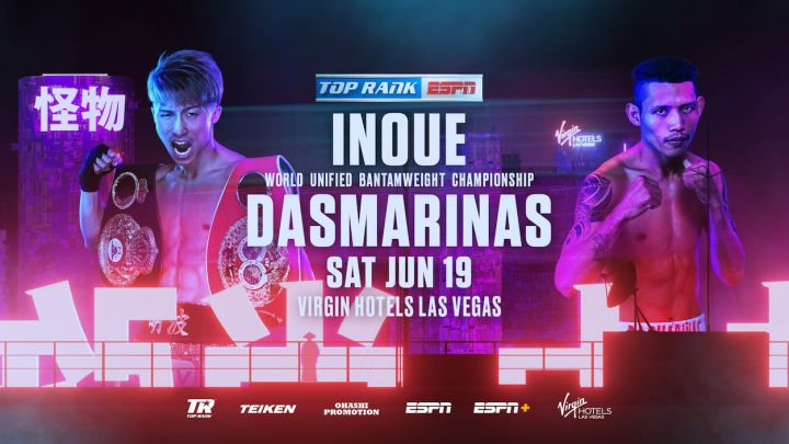 Inoue vs Dasmarinas: horario, TV, cartelera y dónde ver