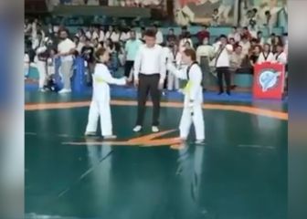 Dos hermanas llegan a una final de Taekwondo y lo que hacen ha generado un gran debate...