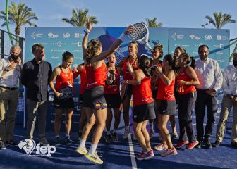España, campeona de Europa masculina y femenina de pádel