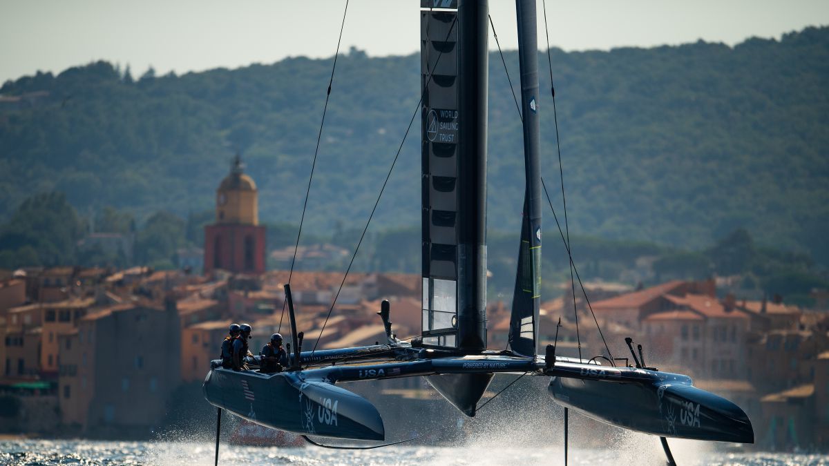 El equipo de EE UU de SailGP ‘vuela’ en Saint-Tropez
