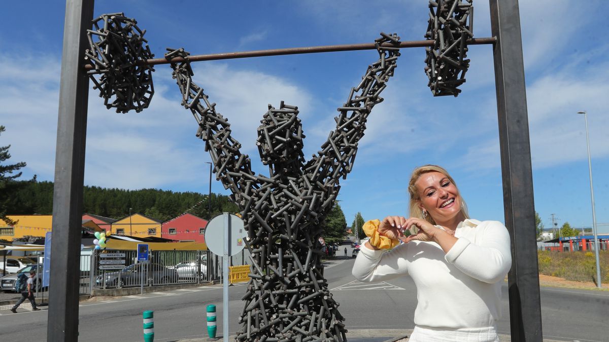 Lydia Valentín ya tiene su estatua