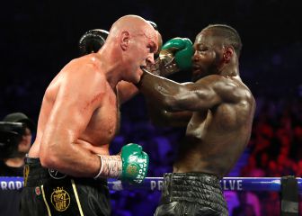 Fury estalla contra Wilder por acusarle de manipular sus guantes