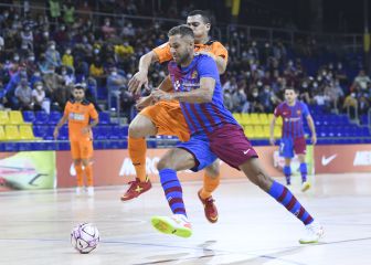 El Barça golea y el Jimbee rescata un punto ante el Levante