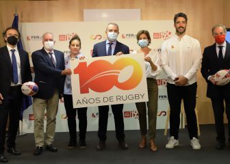La FER presenta el logo del centenario del rugby español