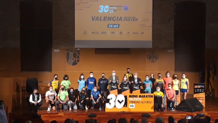 Presentación de la Media Maratón Valencia Trinidad Alfonso EDP.