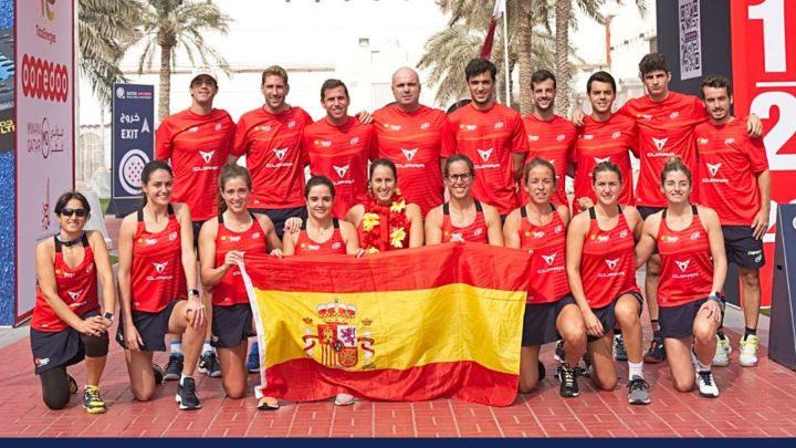 Las dos Selecciones españolas.