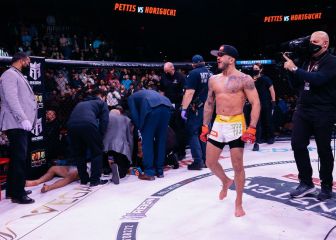 Pettis salva su título de Bellator tras un KO brutal a Horiguchi