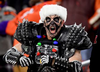 Alegría para los seguidores de los Raiders en Cleveland