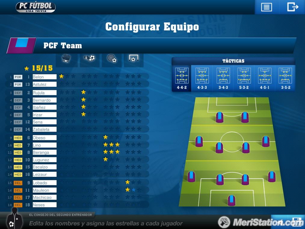 PC Fútbol Liga Trivia