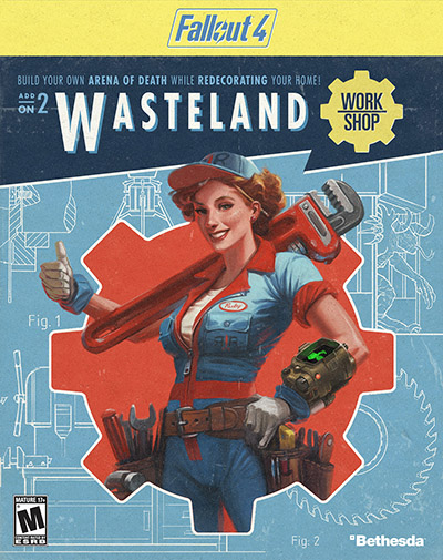 Carátula de Fallout 4 - Wasteland Workshop