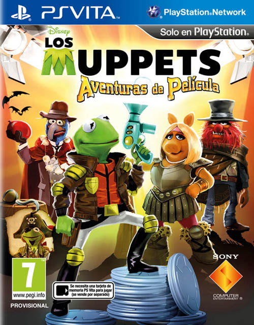 Carátula de Los Muppets: Aventuras de Película