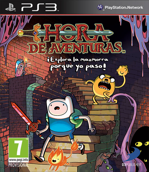Carátula de Hora de Aventuras: ¡Explora la Mazmorra Porque Yo Paso!