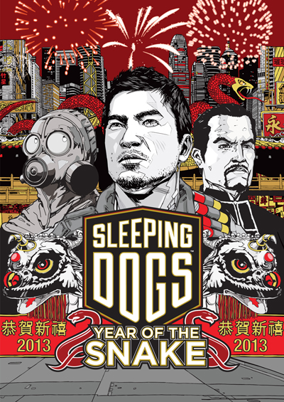 Carátula de Sleeping Dogs - Year of the Snake