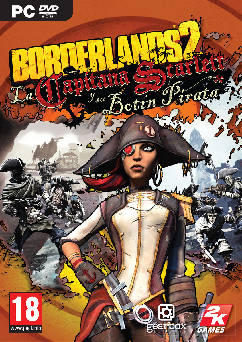 Carátula de Borderlands 2: La Capitana Scarlett y su Botín Pirata