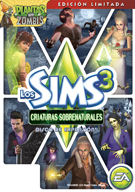 Carátula de Los Sims 3 Criaturas Sobrenaturales